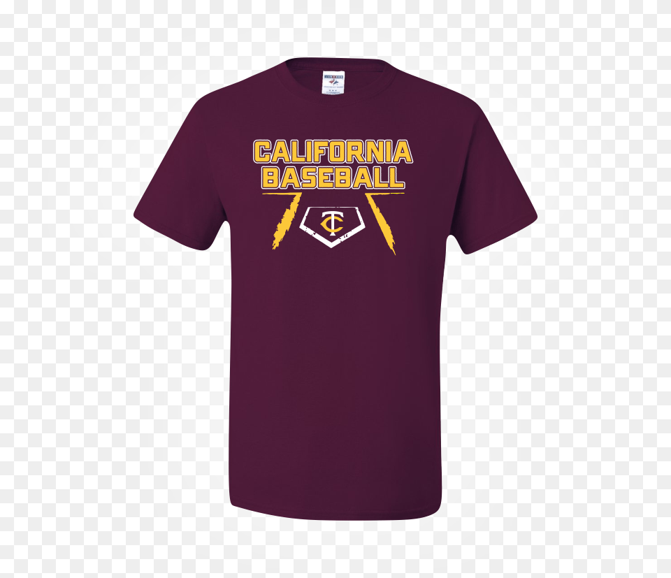 Baseball Softball U2014 Beegraphix, Clothing, Maroon, Shirt, T-shirt Free Transparent Png