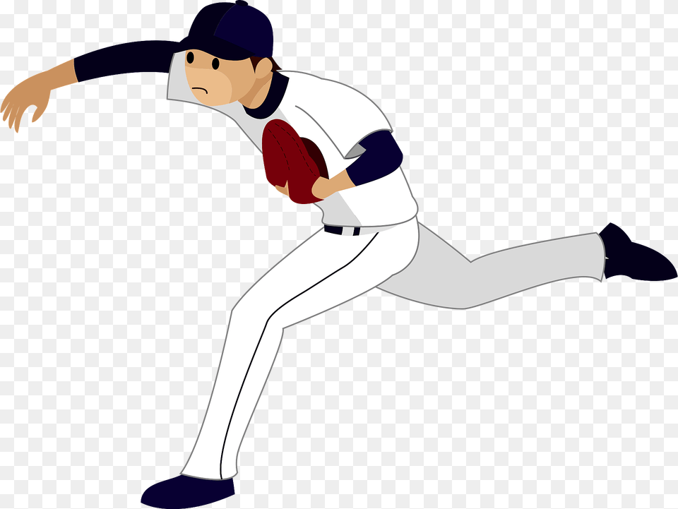 Baseball Sports Pitcher Clipart, People, Team, Clothing, Glove Free Png Download