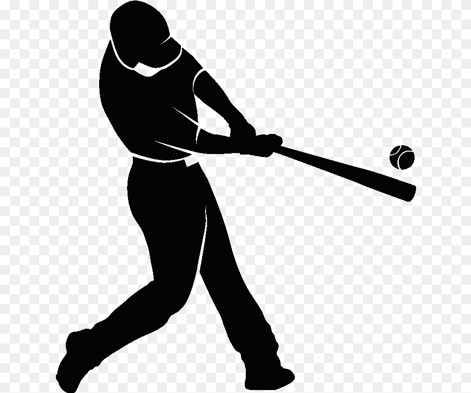 Baseball Stencil, People, Person, Team, Baseball Bat Png