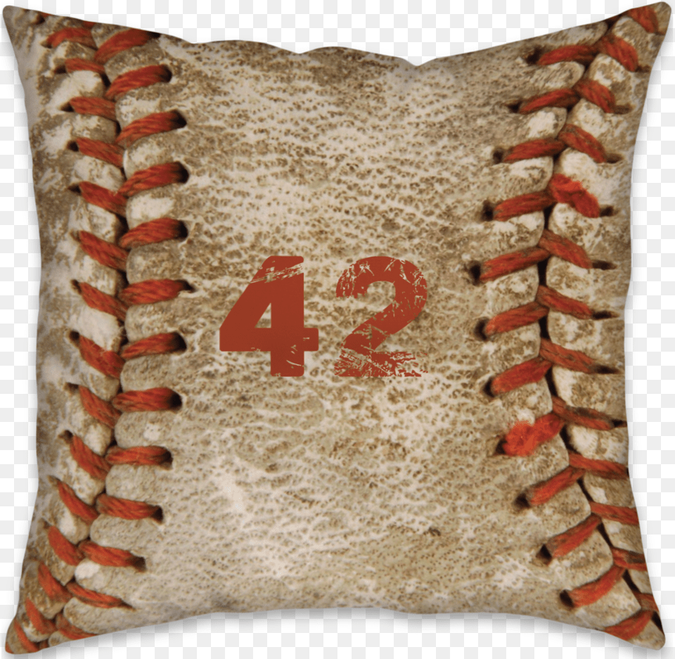 Baseball Stitches Cushion, Home Decor, Pillow Free Png