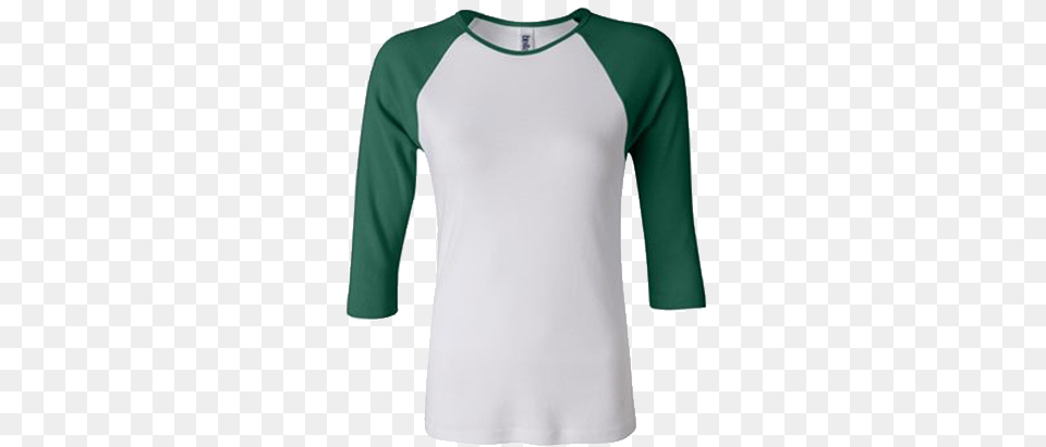 Baseball T Shirt By Bella Canvas Womens Shirt, Clothing, Long Sleeve, Sleeve, T-shirt Free Png