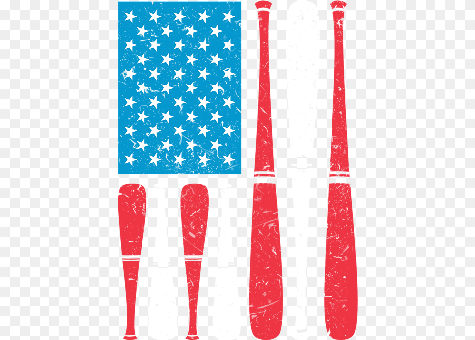Baseball Usa Flag 4th Of July Gift Fourth American Independence Day Duvet Cover, Baseball Bat, People, Person, Sport Png
