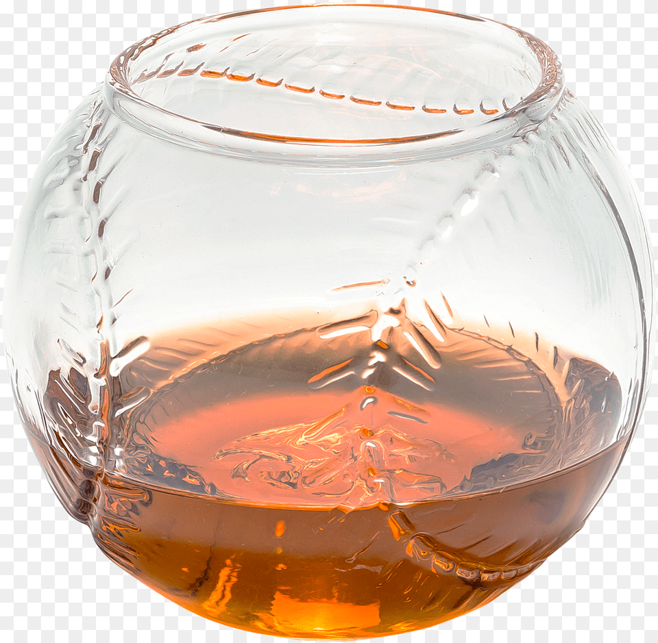Baseball Whiskey Glass Serveware, Jar, Pottery, Vase Free Transparent Png