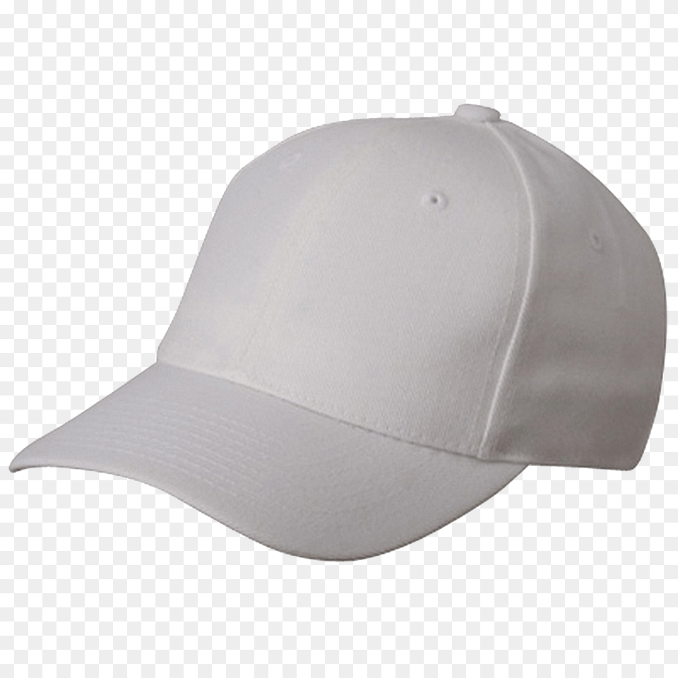 Baseball White Cap, Baseball Cap, Clothing, Hat, Hardhat Png Image