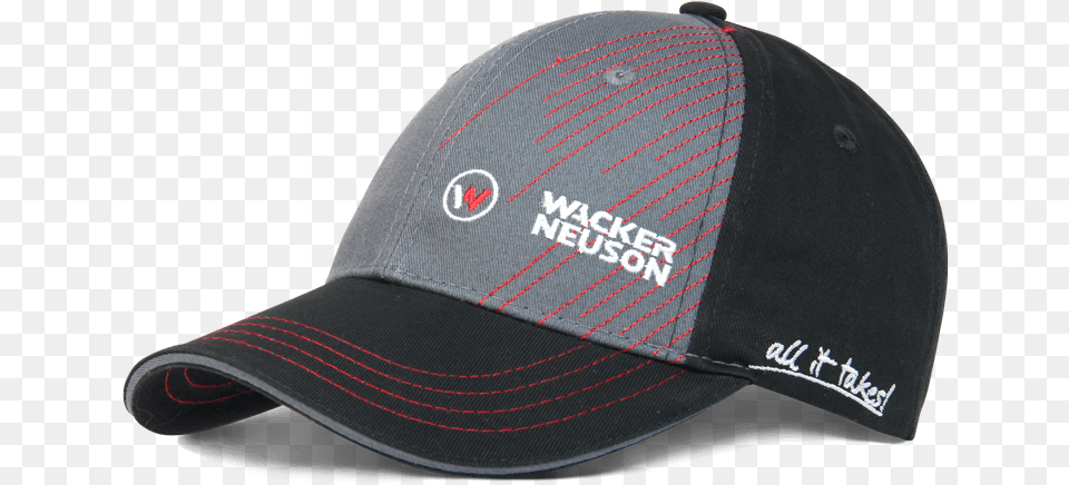 Baseballcap Black With Red Stripes, Baseball Cap, Cap, Clothing, Hat Free Transparent Png