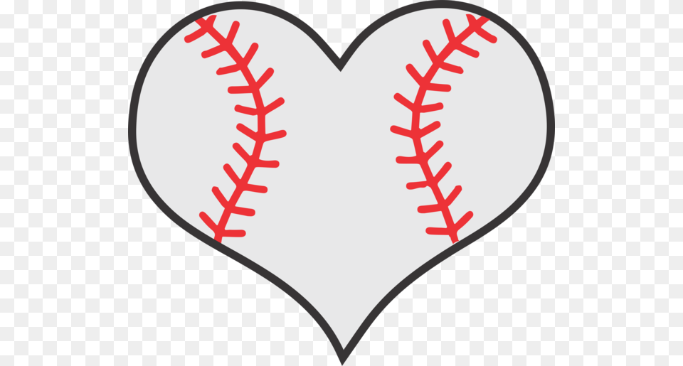 Baseballsoftball Transfers, Heart Png