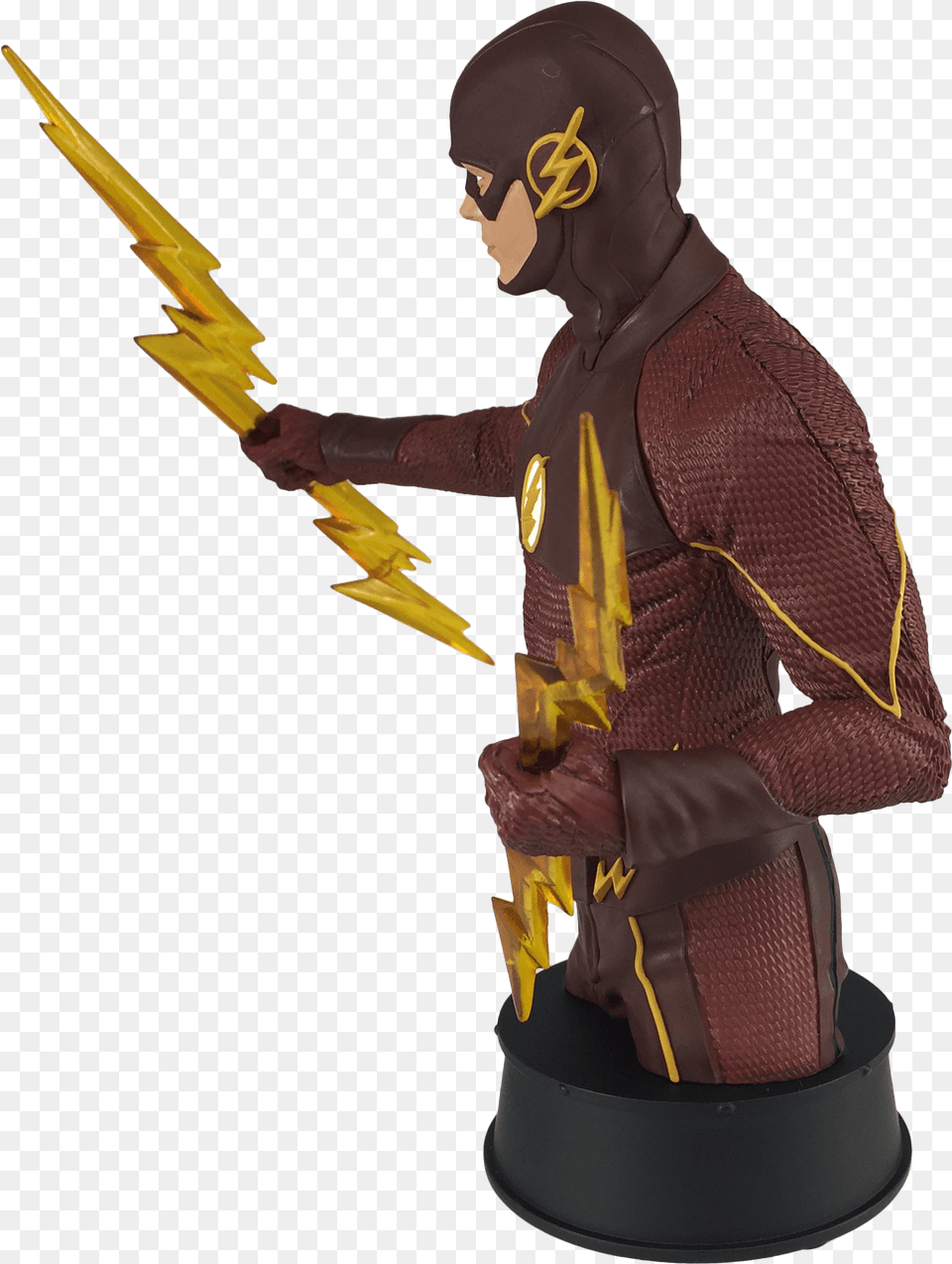 Based On The Hit Cw Show The Flash This Hand Painted Dc Comics, Weapon, Adult, Male, Man Free Png Download