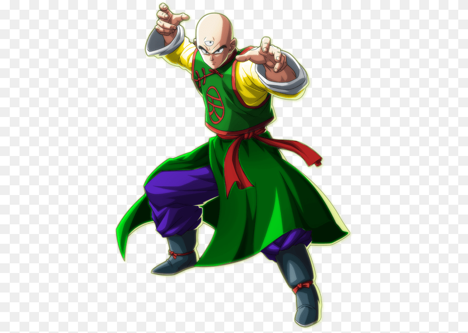Based On Whis This Cell Skin Is Based On Cell Jr Tien Dragon Ball Fighterz, Baby, Person, Face, Head Free Transparent Png
