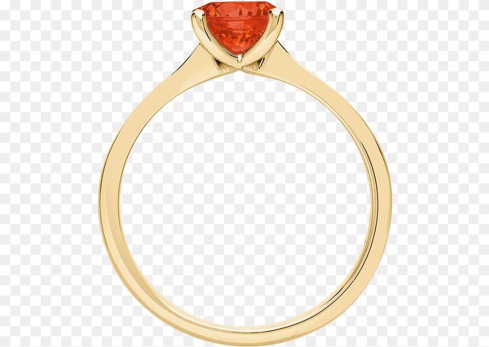 Basel Fire Opal Orange In Yellow Gold Engagement Ring, Accessories, Jewelry, Gemstone, Smoke Pipe Png Image