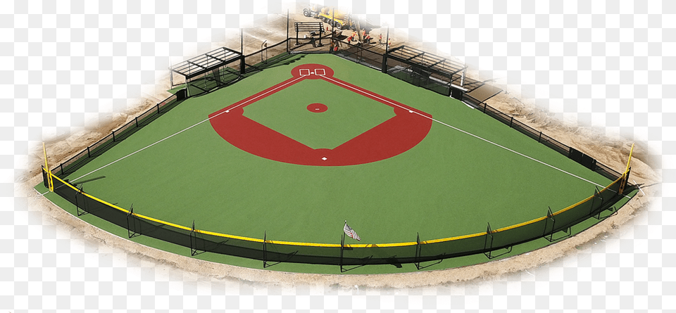 Baseline Fencing U0026 Netting Grand Slam Safety Baseball Pop Up Outfield Fence, Field, People, Person Free Transparent Png