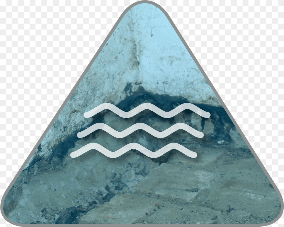 Basement Flood Services Artifact, Triangle, Mineral Free Transparent Png
