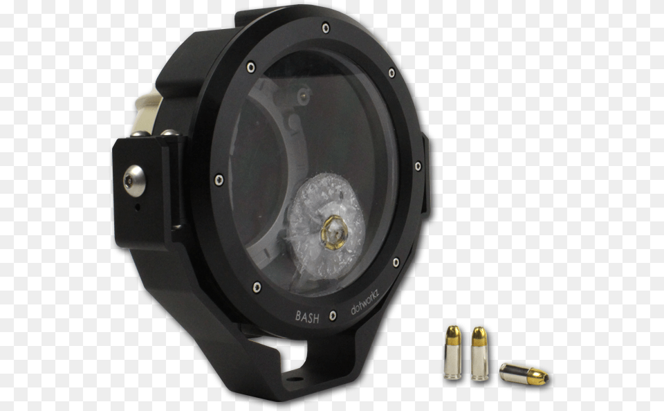 Bash Accessory Ballistic Lens With Bullet Tested Lens Bullet, Electronics, Wristwatch, Camera, Weapon Png Image