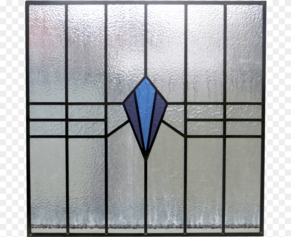 Basic Art Deco Stained Glass Panel Stained Glass, Architecture, Building, Stained Glass Png Image