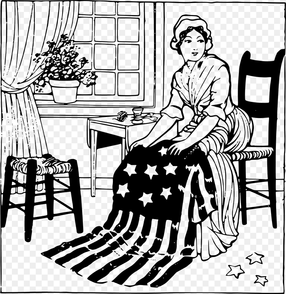Basic Betsy Ross Icons Betsy Ross Clipart, Gray Free Transparent Png