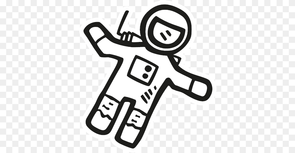 Basic Black Sticker Atronaut Icon Space Icons, Clothing, Glove, Stencil Free Png