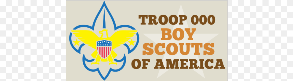 Basic Boy Scouts Of America Troop Number Vinyl Banner Pregadores Da Palavra De Deus, Logo, Symbol Free Transparent Png