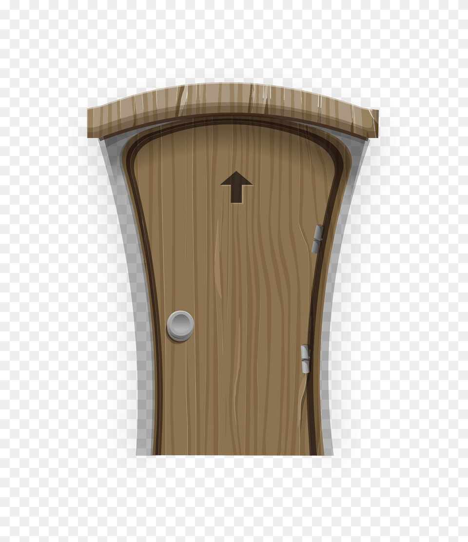 Basic Brown Door Clipart, Wood Free Png Download