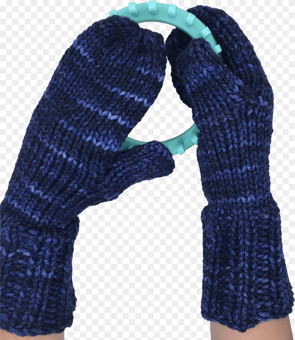 Basic Chunky Mittens Scarf Png Image