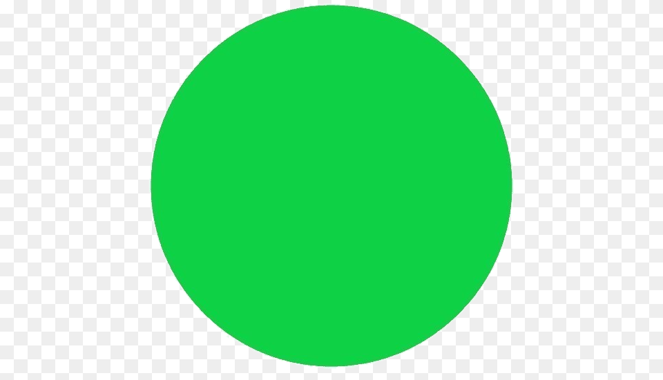 Basic Green Dot, Oval, Sphere Free Transparent Png
