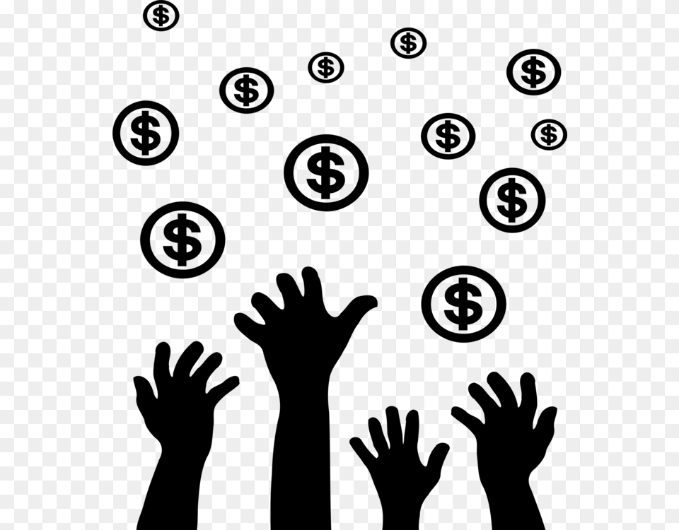 Basic Income Clipart, Gray Png Image