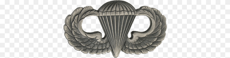 Basic Parachutist Insignia National Airborne Day 2018, Pottery, Animal, Fish, Sea Life Free Png Download