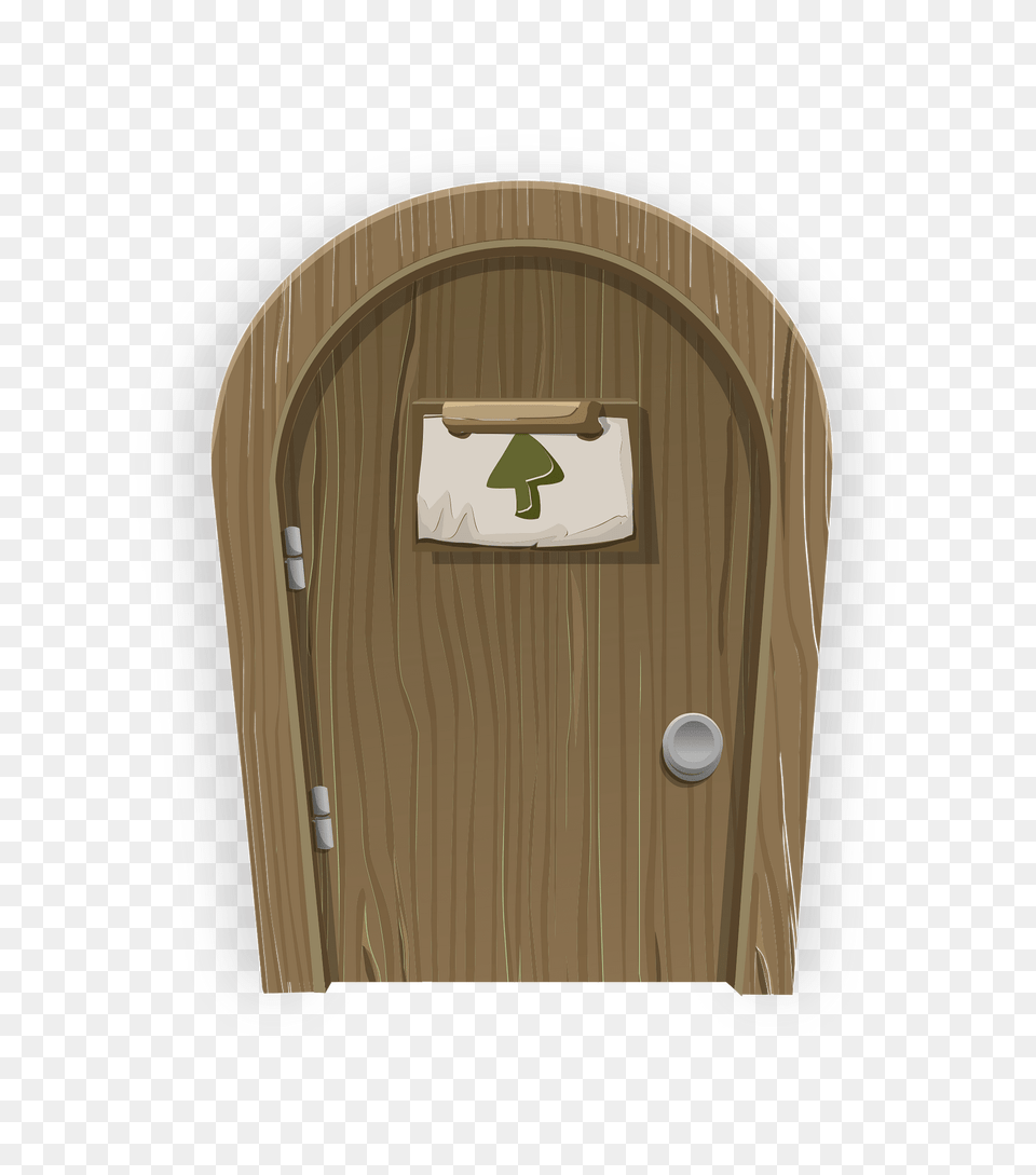 Basic Round Green Door Clipart, Wood, Gate, Mailbox Free Transparent Png