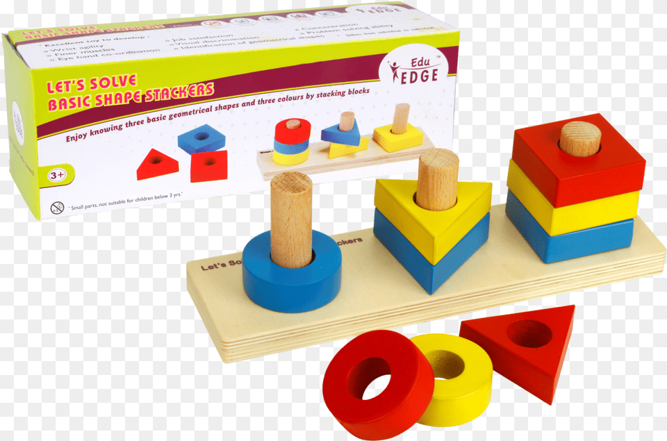 Basic Shape Stackers Vardhman Toys Advance Shape Stacker, Tape, Toy Free Png Download