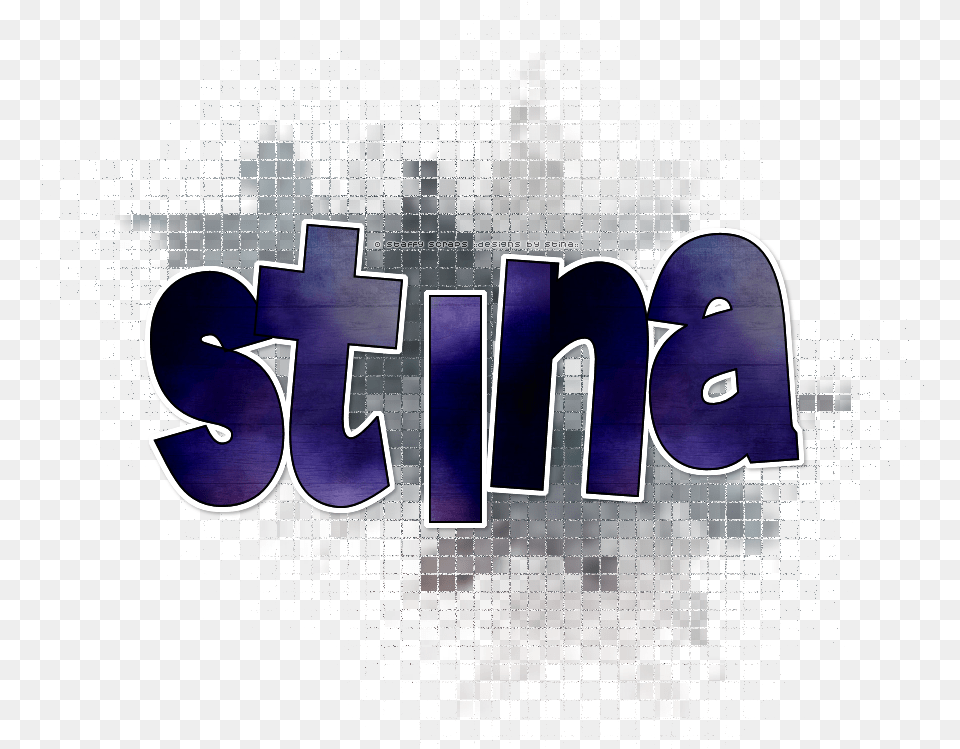 Basic Text Border Stina Text, Art, Graphics, Purple Png Image