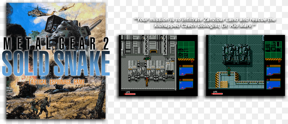 Basically A Suicide Mission Snake Is Tasked With Destroying Metal Gear 2 Solid Snake Cover, Book, Publication, Electronics, Hardware Png Image