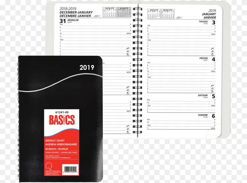 Basics Weekly Diaries, Page, Text, Diary Png