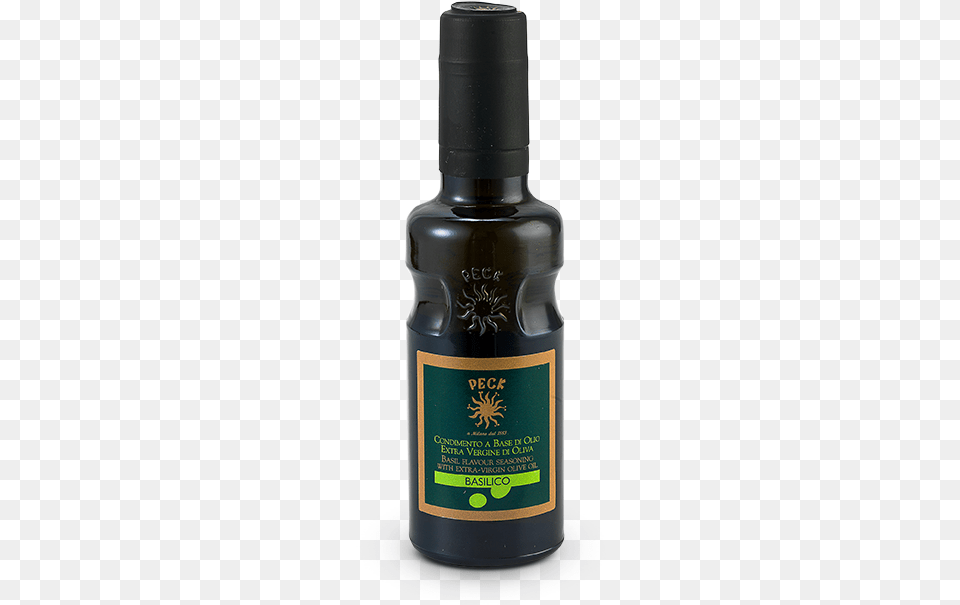 Basil Flavoured Extra Virgin Olive Oil Seasoning 25 Condiment, Bottle, Cosmetics, Perfume Free Png