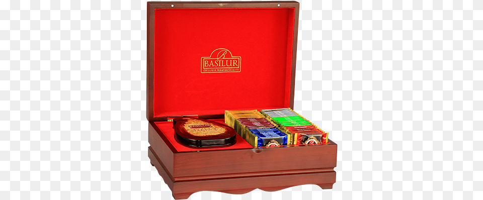 Basilur Wooden Box With Tea Wooden Tea Boxes Auckland, Treasure, Head, Person Free Png Download