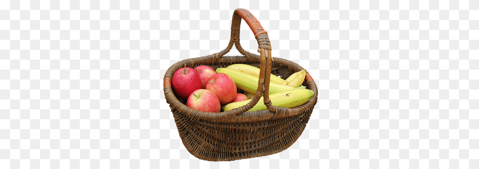 Basket Banana, Food, Fruit, Plant Png