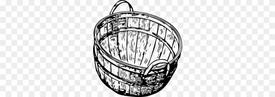 Basket Gray Free Transparent Png