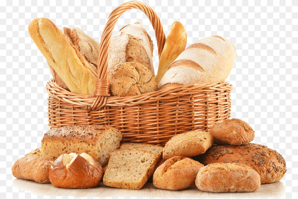 Basket Bakery Bread Breakfast Breadbasket Bread From Baal Shalisha, Food, Bun Png