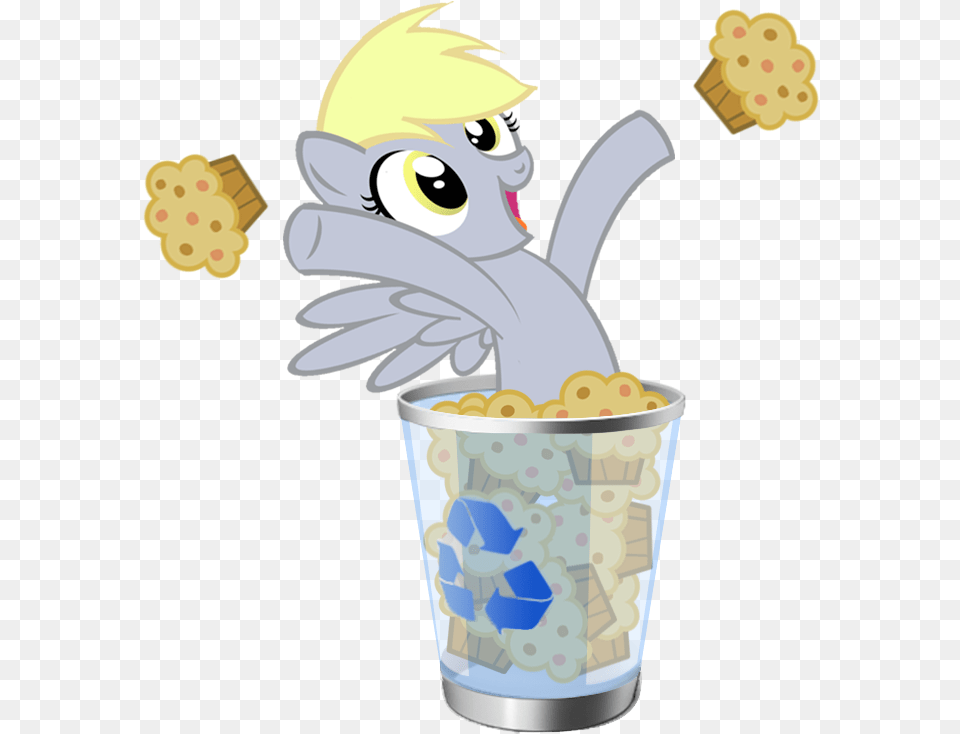 Basket Derpy Hooves Female Mare Muffin Pegasus Windows, Cream, Dessert, Food, Ice Cream Free Png