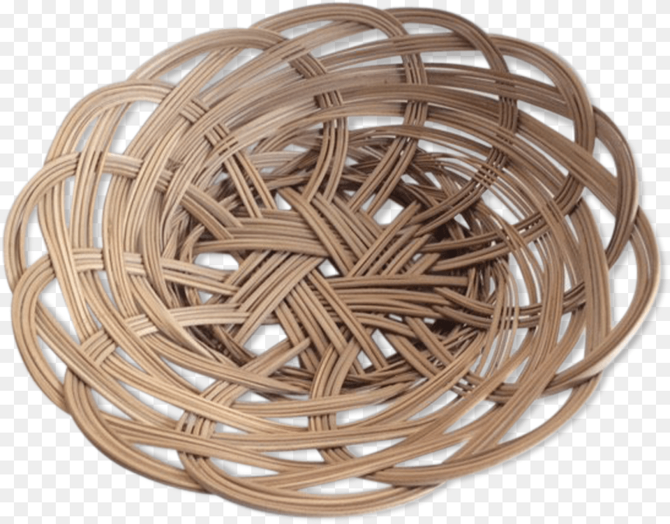 Basket Empty Pocket Vintage Wicker Barbed Wire, Woven Png Image