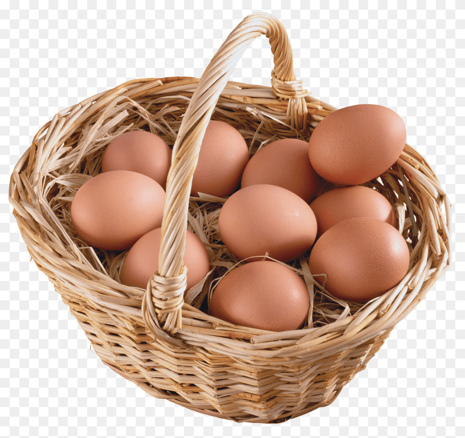 Basket Full Of Eggs, Egg, Food Free Png Download