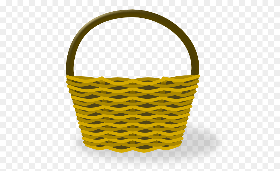 Basket Gardening Clip Art Gardening Flower And Vegetables, Shopping Basket, Accessories, Bag, Handbag Free Png Download