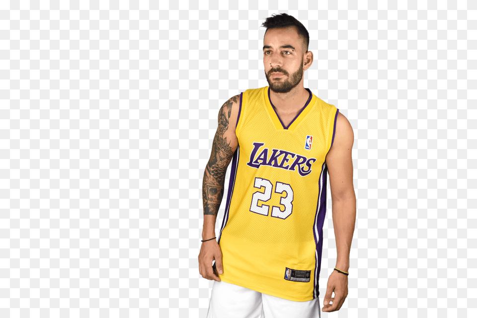Basket Lakers Lebron James Replica Wer, Clothing, Shirt, T-shirt, Adult Free Png
