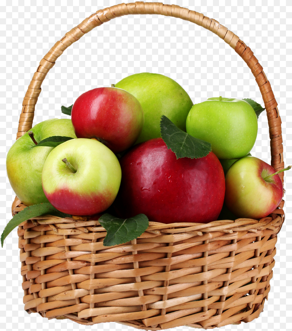 Basket Of Apple Basket Of Apples Png