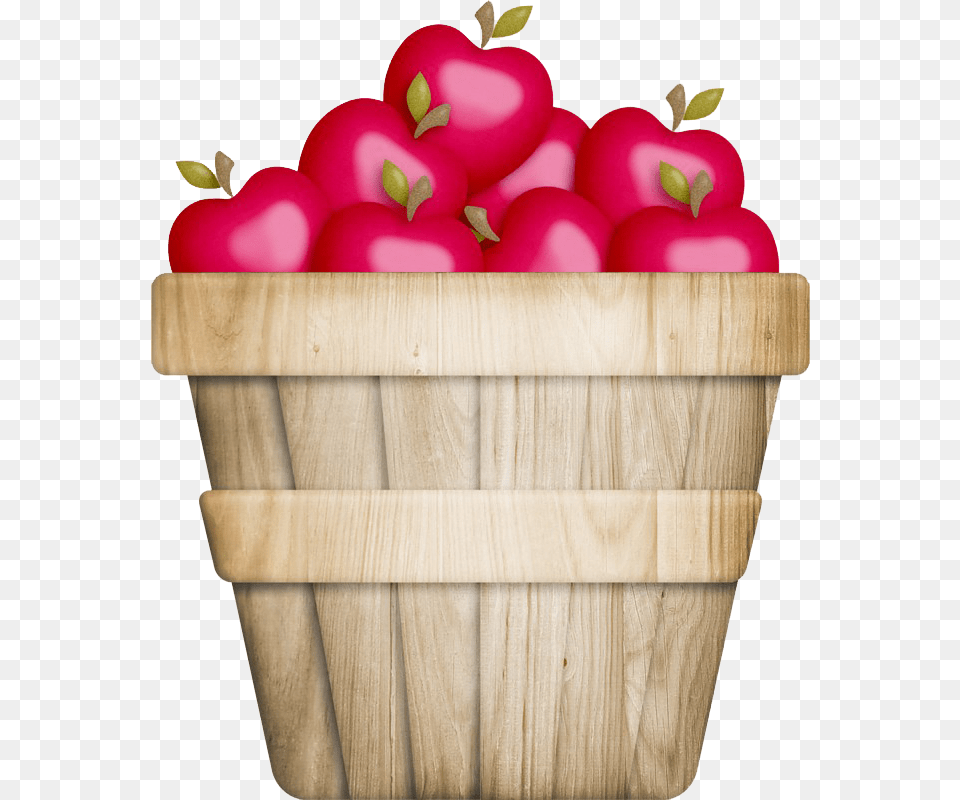 Basket Of Apple File Apple Basket Clip Art, Plant, Potted Plant, Produce, Fruit Png Image
