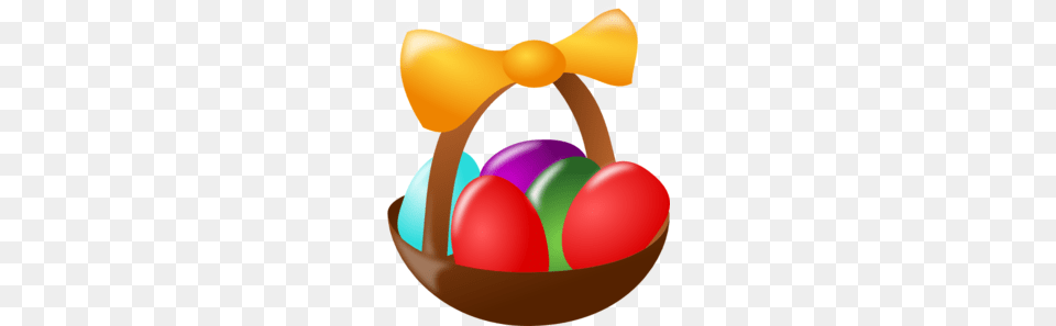 Basket Of Colored Easter Eggs Clip Art, Egg, Food, Baby, Person Free Png