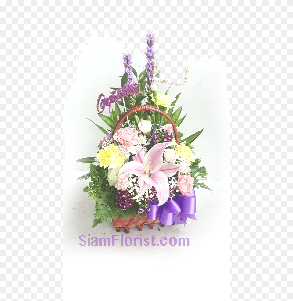 Basket Of Flowers Bouquet, Art, Floral Design, Flower, Flower Arrangement Free Png Download