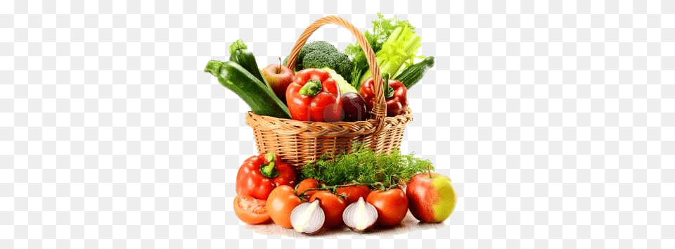 Basket Of Vegetables Diet, Apple, Food, Fruit, Plant Png