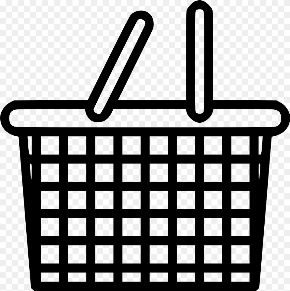 Basket Shopping Groceries Household Eye Shadow, Shopping Basket Free Png Download