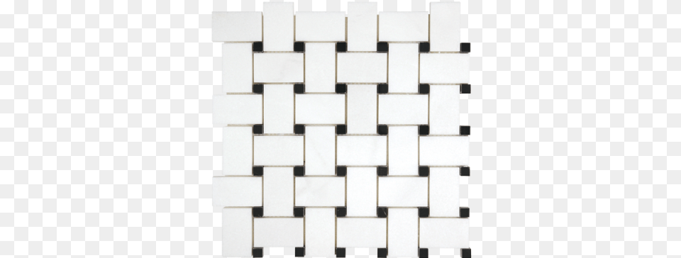 Basket Weave Thassos Tulip Dot Tile, Architecture, Building, Wall Free Transparent Png