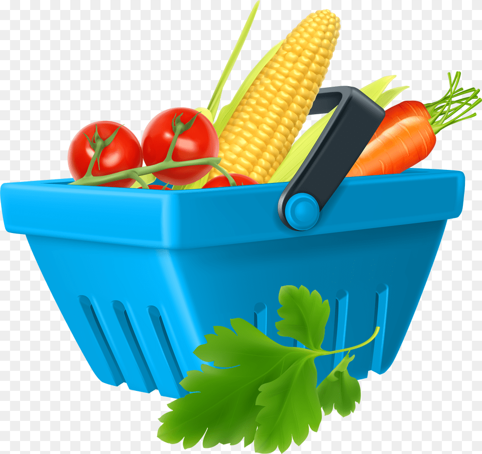 Basket With Vegetables Clipart Clip Art Vegetables Free Transparent Png