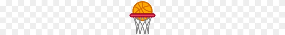 Basketball And Hoop Emoji Png