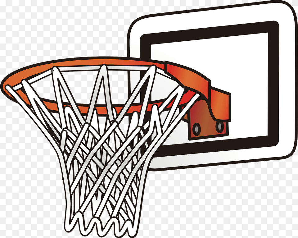 Basketball Backboard Rim And Net Clipart, Hoop, Dynamite, Weapon Free Transparent Png